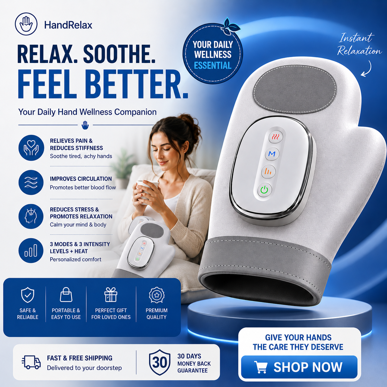 Premium Hand Massager