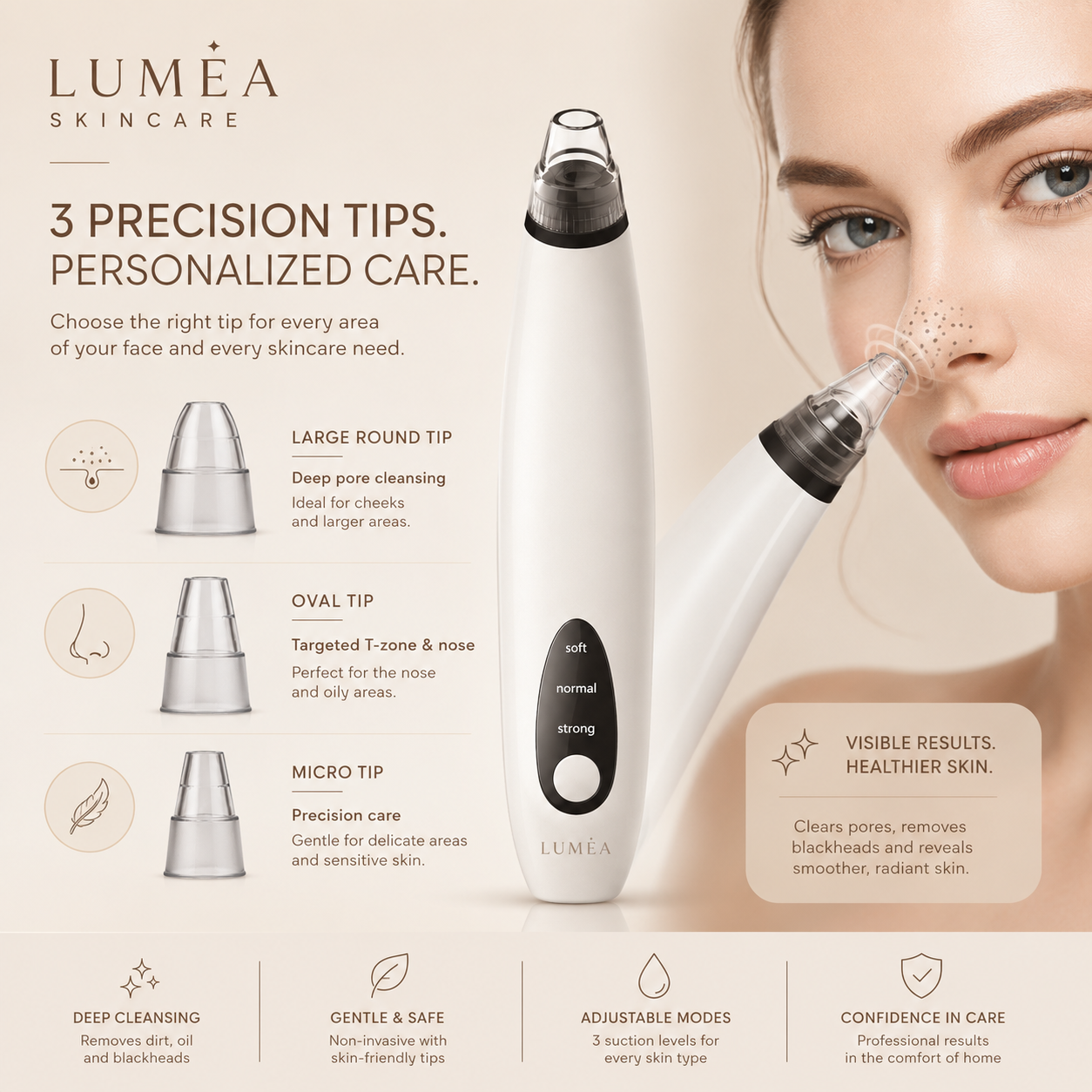 Luméa™ Blackhead Remover Vacuum