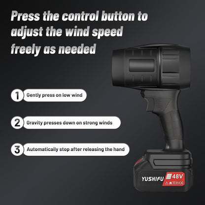 Car Dryer Air Blower - Portable Cordless Car Blower Dryer, High-Power Hand Held Turbo Car Air Dryer Blower
