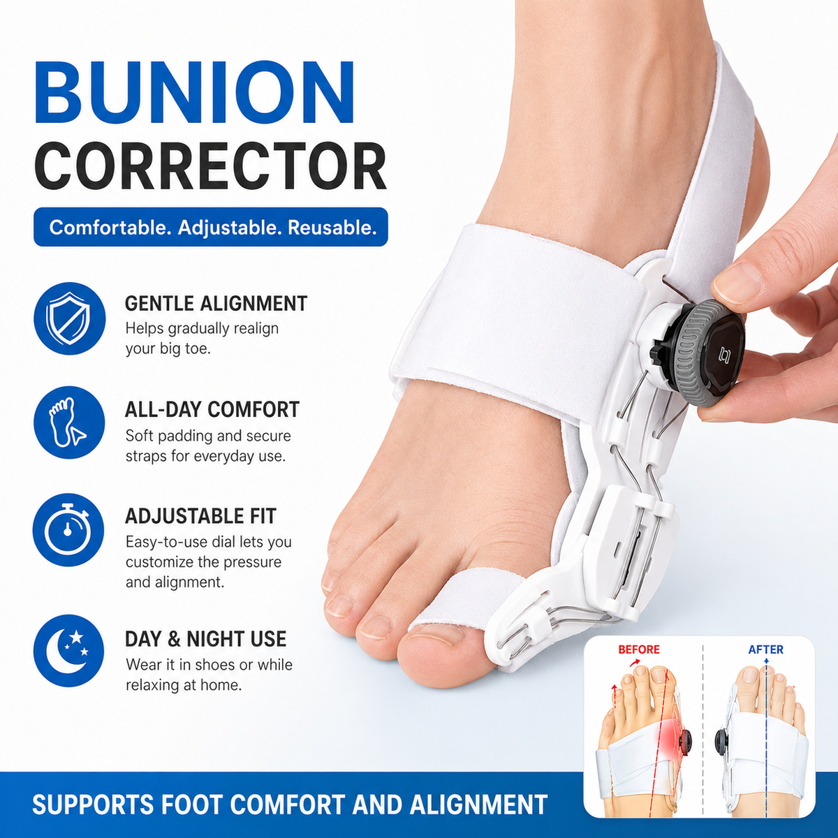 Toe Alignment Support™