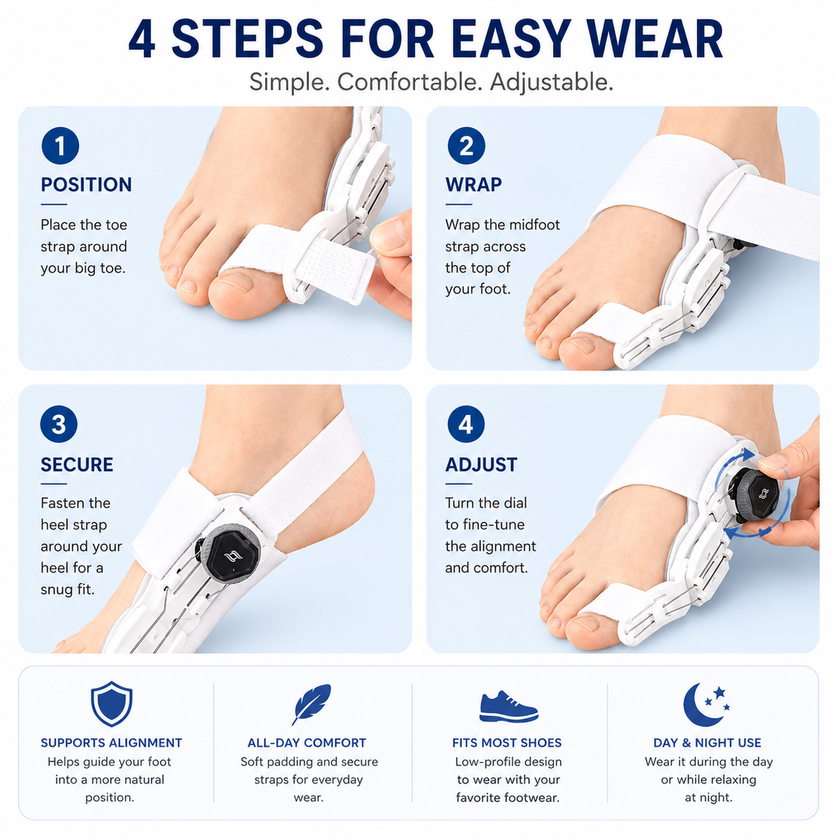 Toe Alignment Support™
