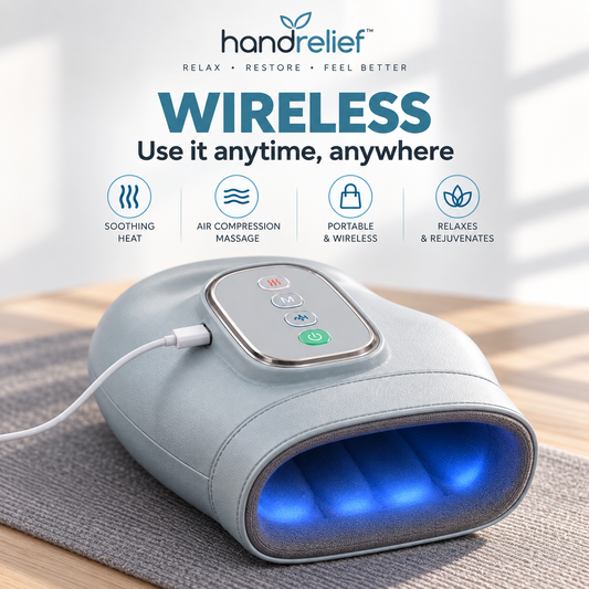 Cuerlo™  Hot and Cold Hand Massager - Support For Inflammation & Hand Pain